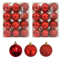 Thumbnail for Adorno Navidad 48pz Decoracion Esferas Navideñas 4cm