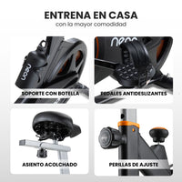 Thumbnail for Bicicleta Fija Spinning Pro Rueda 13kg Estática Cardio Hogar