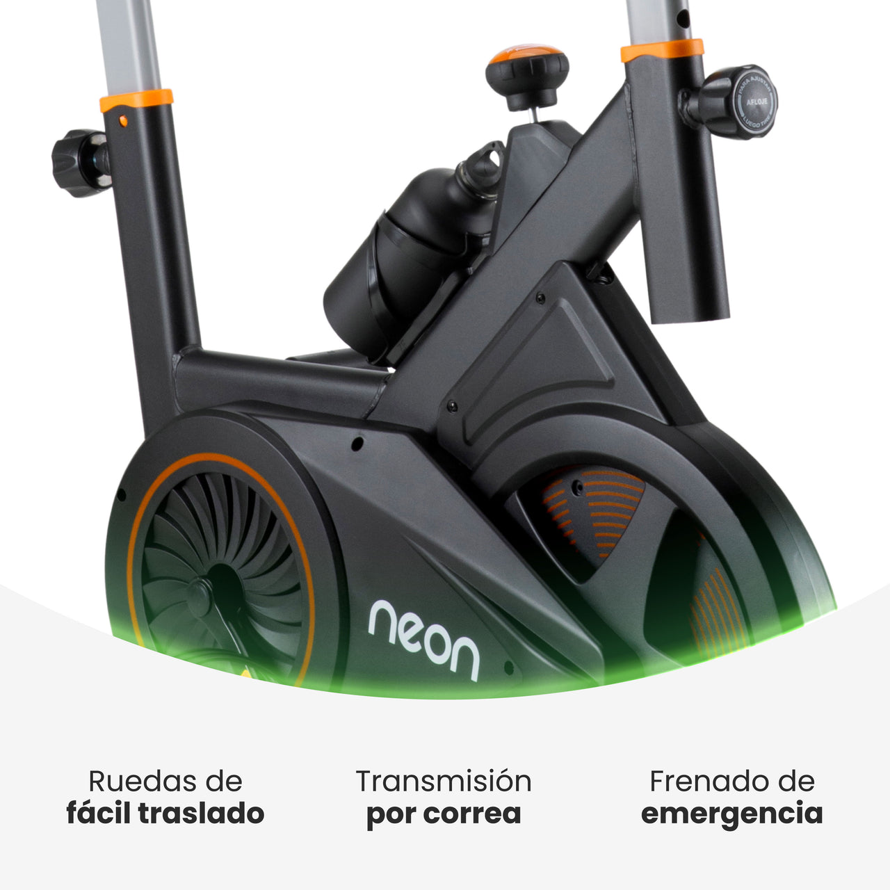 Bicicleta Fija Spinning Pro Rueda 13kg Estática Cardio Hogar