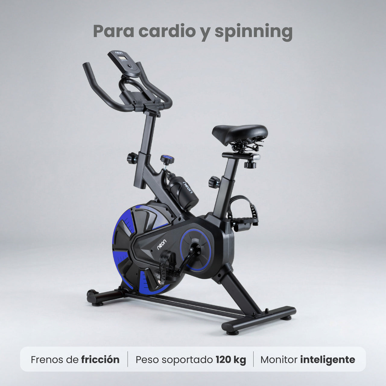 Bicicleta Fija Spinning Rueda 6kg Estática Cardio Hogar