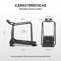 Thumbnail for Caminadora Eléctrica Plegable 3 Niveles de Inclinación