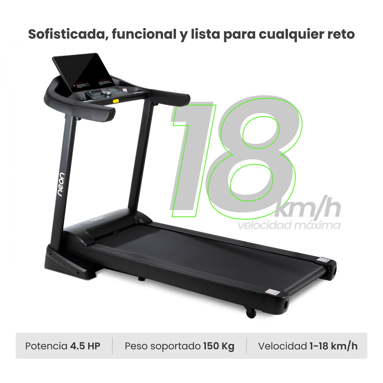 Caminadora Eléctrica Para Caminar Y Correr Con Pantalla LED