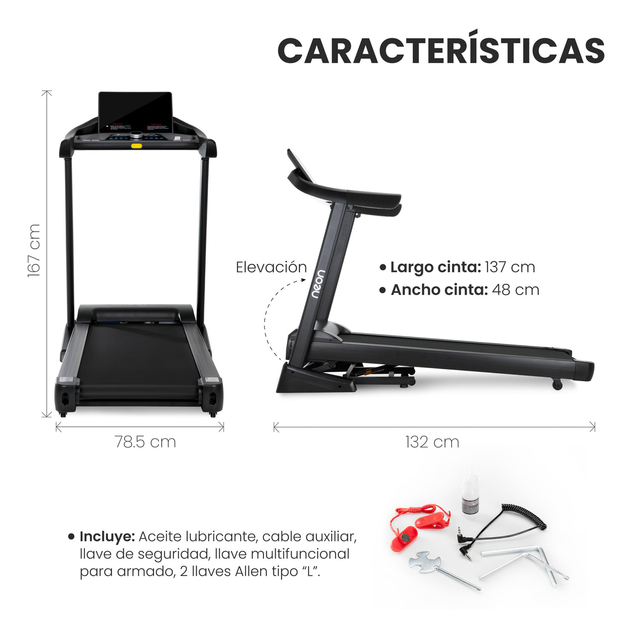 Caminadora Eléctrica Para Caminar Y Correr Con Pantalla LED