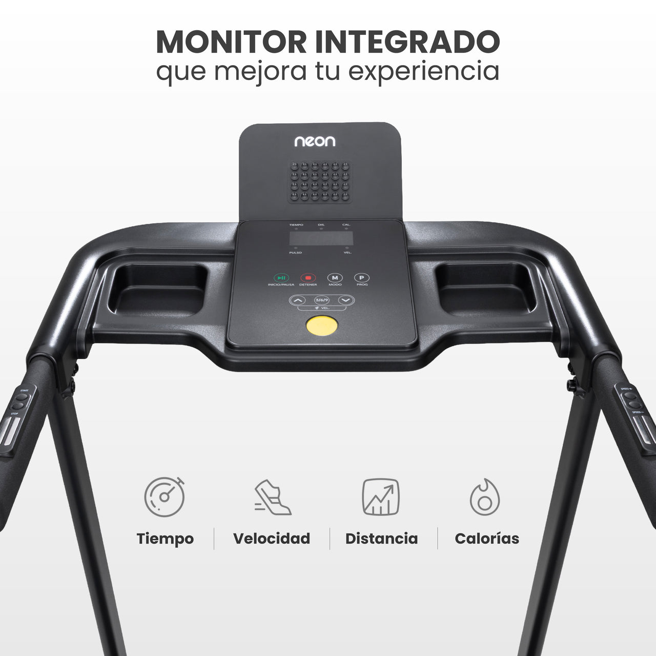 Caminadora Corredora Eléctrica 2 HP 14 Km/h Monitor Digital