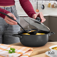 Thumbnail for Juego de Ollas, Sartenes, Comal y Utensilios Cocina 16 Pzas