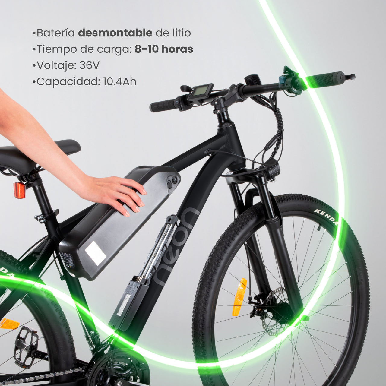 Bicicleta Eléctrica R29 Freno Disco Shimano 21 Vel Aluminio