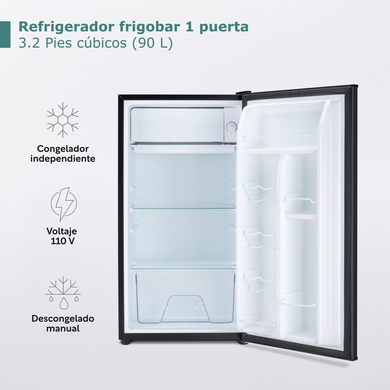 Refrigerador Frigobar 90 L 3.2 Pies