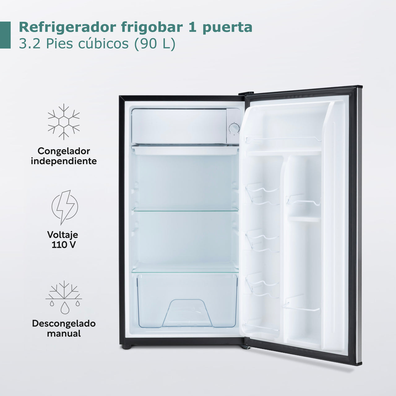 Refrigerador Frigobar 90 L 3.2 Pies