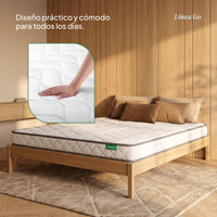 Thumbnail for Colchoneta Matrimonial Kingshouse | Memory Foam 12cm En Caja
