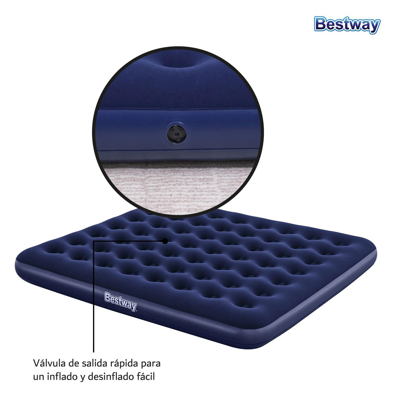 Colchón Inflable Pavillo Queen Size Bestway