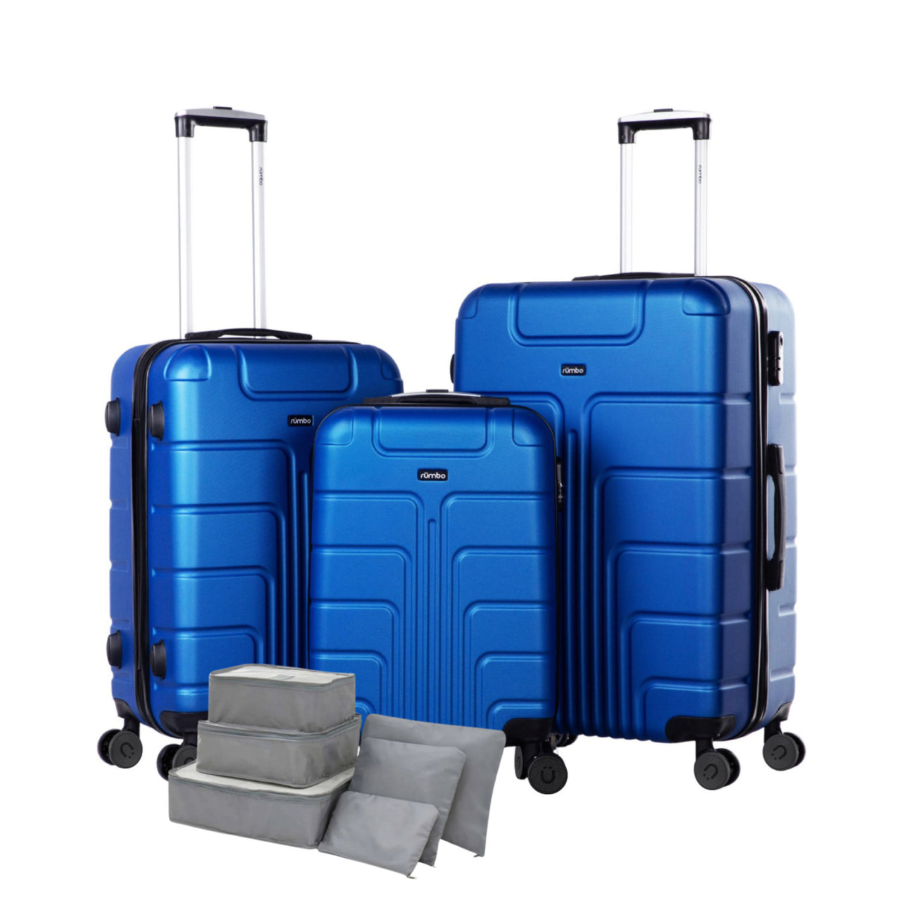 Set de 3 Maletas Rígidas con Ruedas Carry On 10 kg, 20 kg
