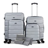 Thumbnail for Set de 4 Maletas Viaje 16, 20, 24 y 28’’; Resistentes Candado TSA Equipaje de Mano
