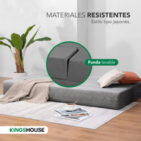 Thumbnail for Colchón Plegable Matrimonial 3 en 1 Futón Sofá Tipo Japonés