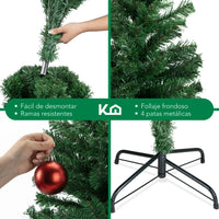 Thumbnail for Árbol Pino Navidad 1.80 m Artificial 800 Ramas con Soporte
