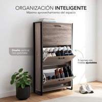 Thumbnail for Mueble Zapatero Gabinete Organizador con 3 Niveles