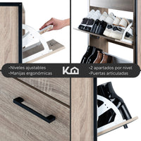 Thumbnail for Mueble Zapatero Gabinete Organizador con 3 Niveles