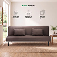 Thumbnail for Sofá Cama Individual Reclinable Plegable de 3 Posiciones