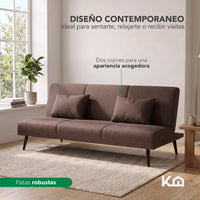Thumbnail for Sofá Cama Individual Reclinable Plegable de 3 Posiciones