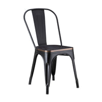 Thumbnail for Silla Tolix Metal Asiento Madera Vintage Restaurante Moderna