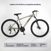 Thumbnail for Bicicleta Montaña R26, 21 Velocidades Frenos Disco Shimano
