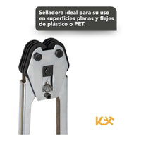 Thumbnail for Flejadora Profesional Para Fleje Plastico de 13 a 19 mm Juego de 2 Pzs Kingsman