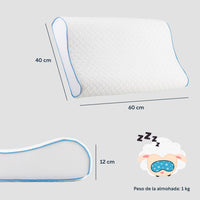 Thumbnail for Almohada Ortopédica Cervical Memory Foam Viscoelástica King