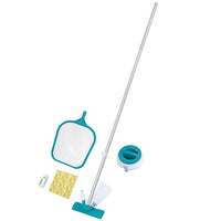 Thumbnail for Red Saca Hojas Juego 7pzs Kit Limpieza Mantenimiento Alberca