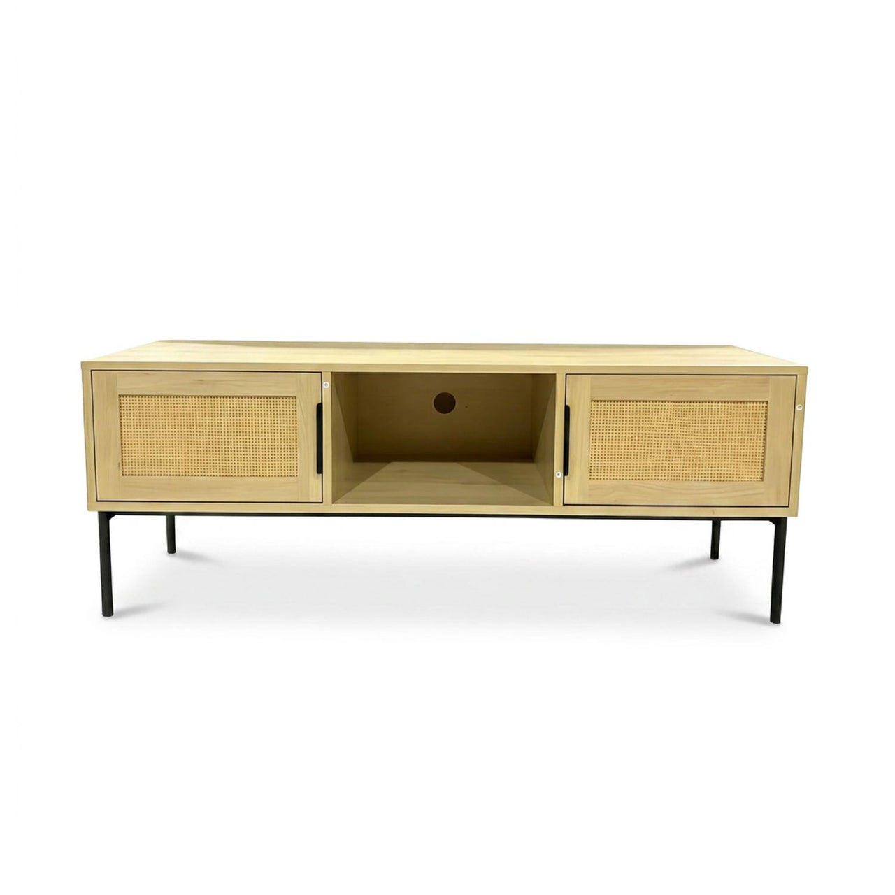 Mueble TV 60” Centro de Entretenimiento Madera Moderno