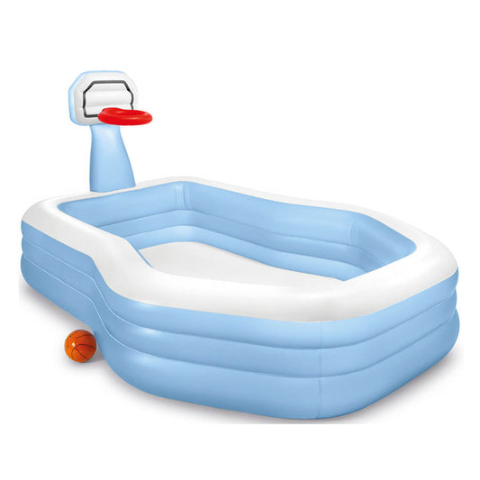 Alberca Piscina Familiar Canasta De Basketball Hogar Intex57183NP-INTEX