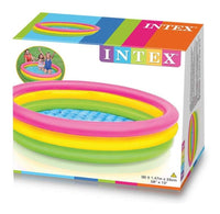 Thumbnail for Alberca Piscina Inflable 3 Aros Para Niño 33cm Hogar Intex