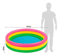 Thumbnail for Alberca Piscina Inflable 3 Aros Para Niño 33cm Hogar Intex