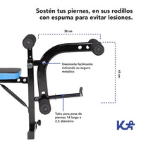 Thumbnail for Aparato Press de Banca para Pecho Multiposiciones 140-1 Carga Maxima 120 kg