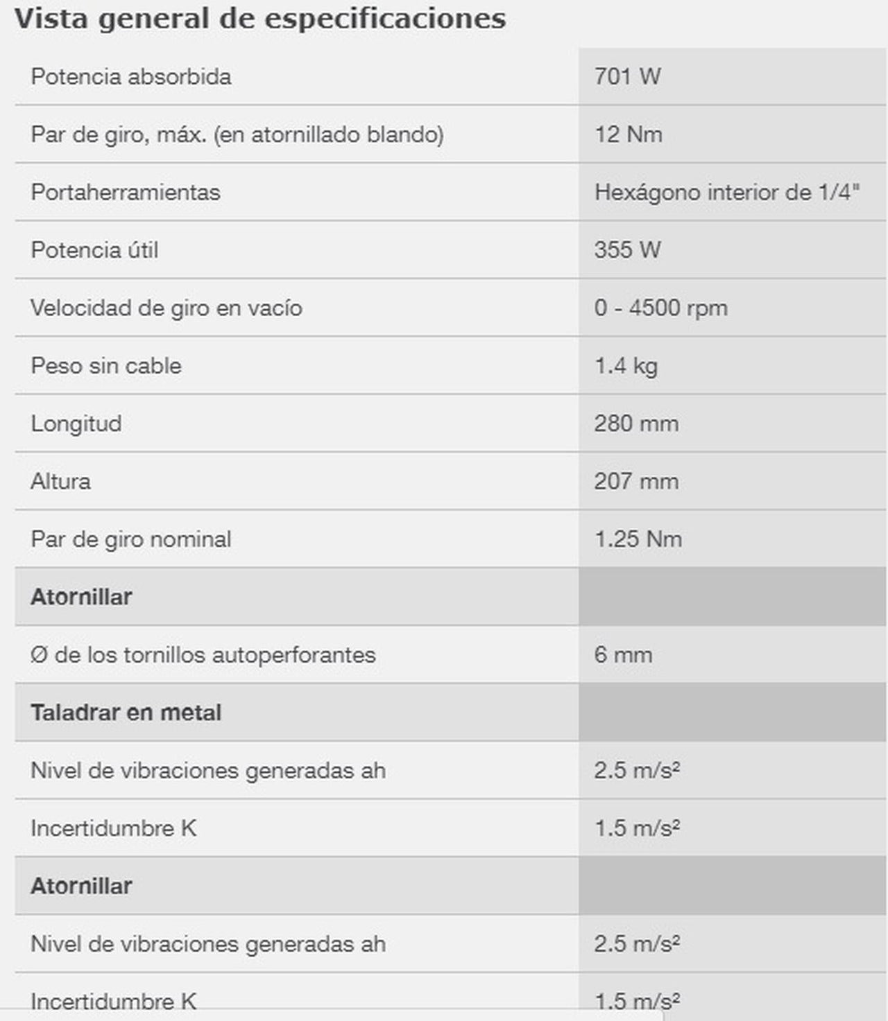 Atornillador Para Construcción En Seco Gsr 6-45 Te Bosch