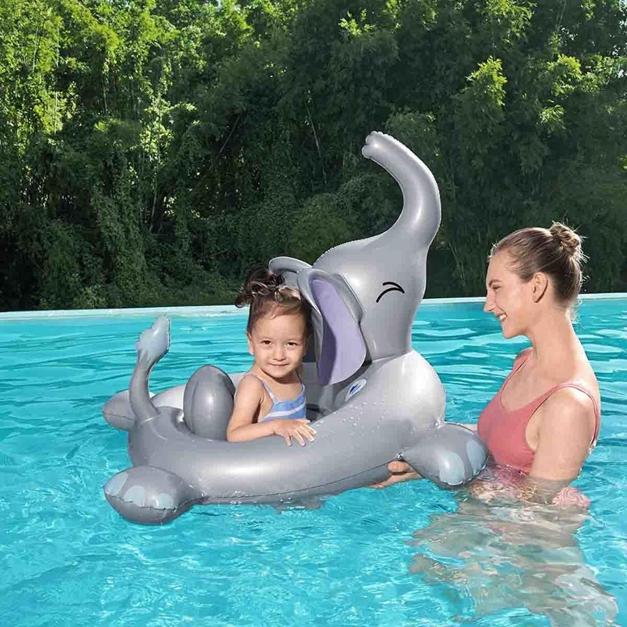 Flotador Inflable Musica Infantil Elefante Salvavida Bestway
