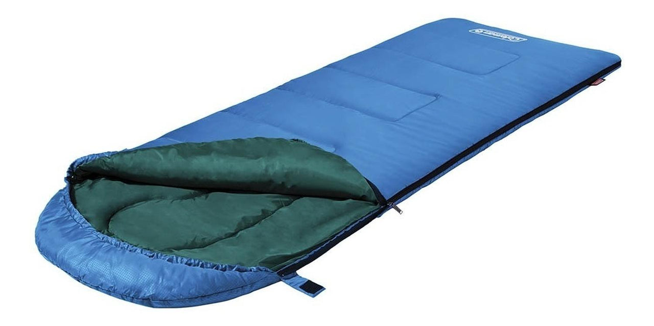 Bolsa De Dormir Sleeping Bag 215 X 72cm Azul Cirrus Coleman