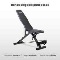 Thumbnail for Banco De Ejercicio Plegable Multiposiciones Gimnasio Pesas