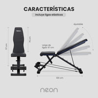 Thumbnail for Banco De Ejercicio Plegable Multiposiciones Gimnasio Pesas
