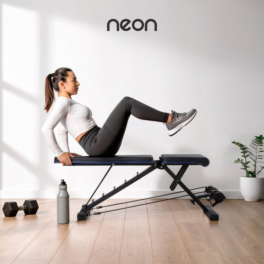 Banco De Ejercicio Plegable Multiposiciones Gimnasio PesasPRESSBE - 5