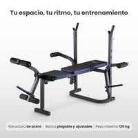 Thumbnail for Banco Multiposiciones Para Hacer Ejercicio Pesas Hogar Gym