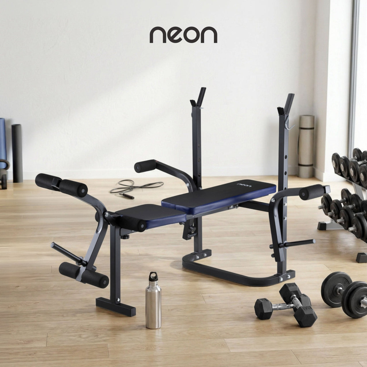 Banco Multiposiciones Para Hacer Ejercicio Pesas Hogar Gym