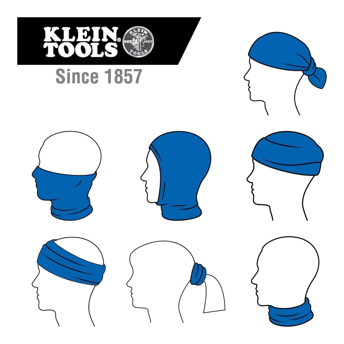 Banda De Tela Para Enfriamiento De Cuello Y Cara Klein Tools