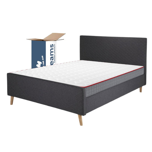 Base Cama Con Bordes Altos + Colchón Resortes MatrimonialBEDFLEX - DUOSG20