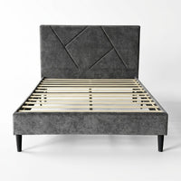 Thumbnail for Base Cama Madera Colchón Matrimonial 135x190 cm Memory Foam