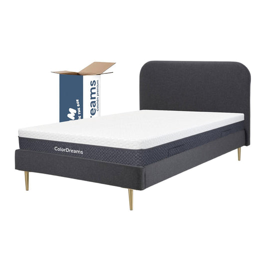 Base Cama Metal Madera + Colchón Premium IndividualBEDMODAL - SINGLED