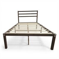 Thumbnail for Base Cama Metal y Colchón Individual 100x190 cm Memory Foam