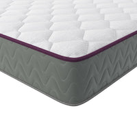 Thumbnail for Base Cama Metal y Colchón Matrimonial 135x190 cm Memory Foam