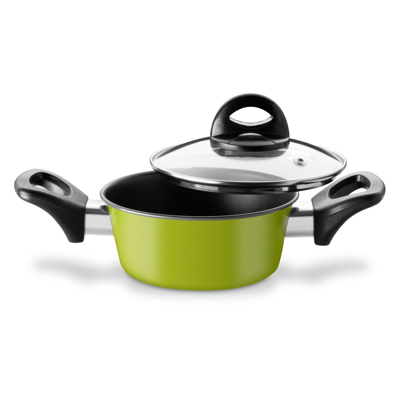 Batería de 5 Cacerolas de Acero de Carbono Antiadherente