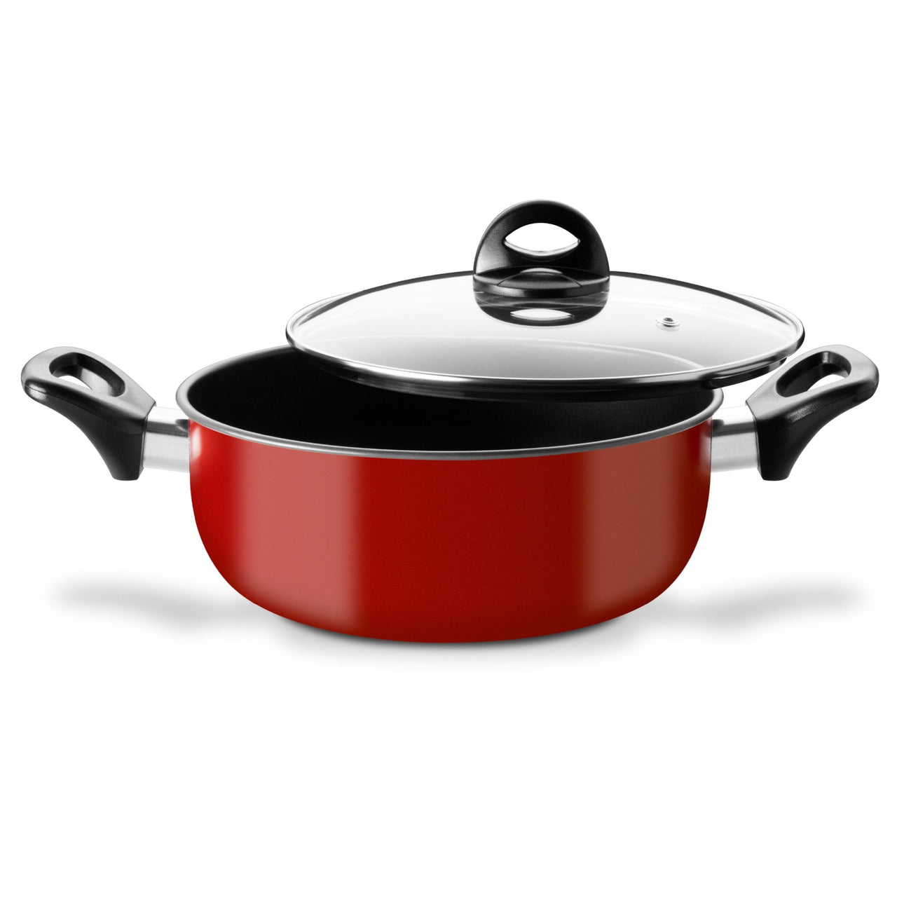 Batería de 5 Cacerolas de Acero de Carbono Antiadherente