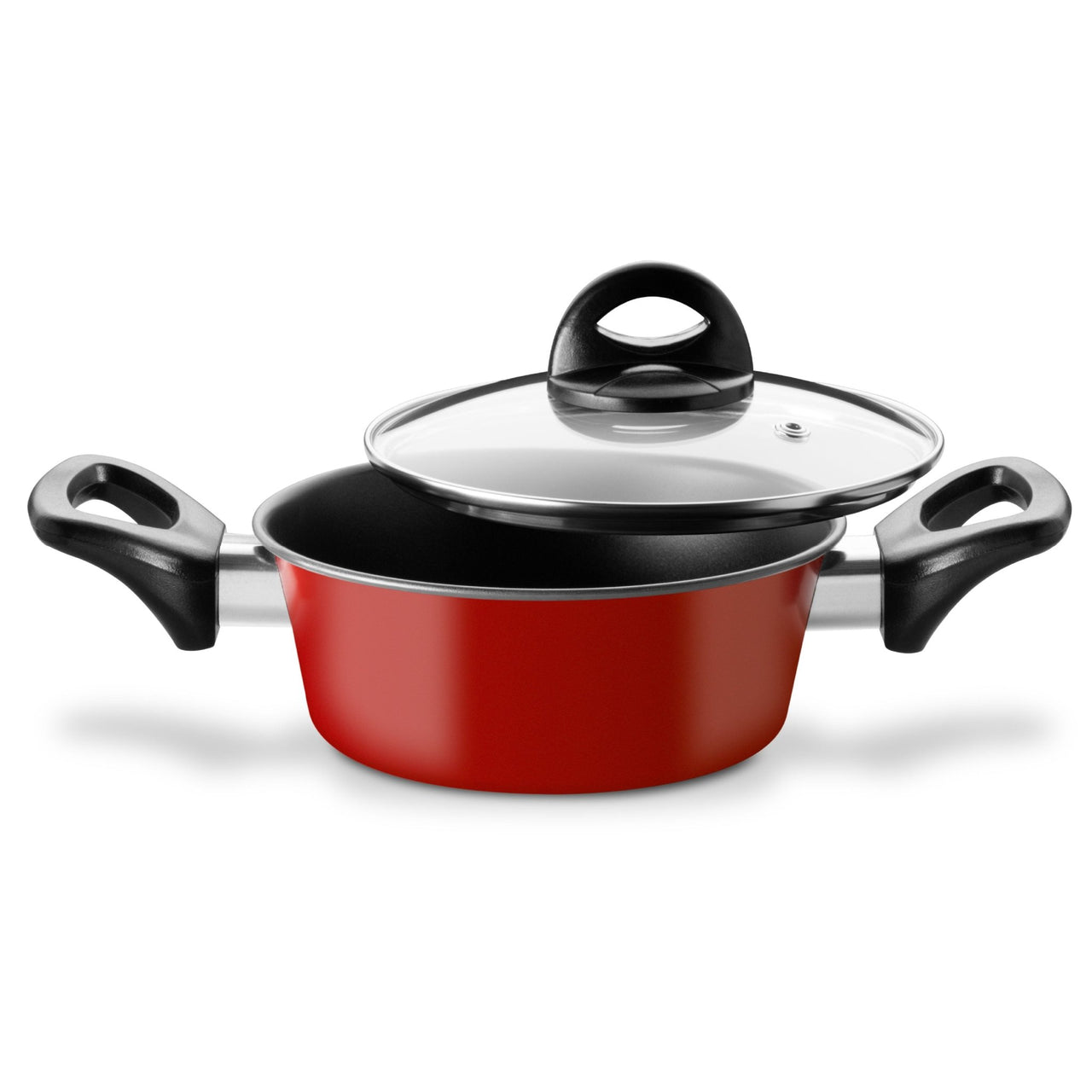 Batería de 5 Cacerolas de Acero de Carbono Antiadherente