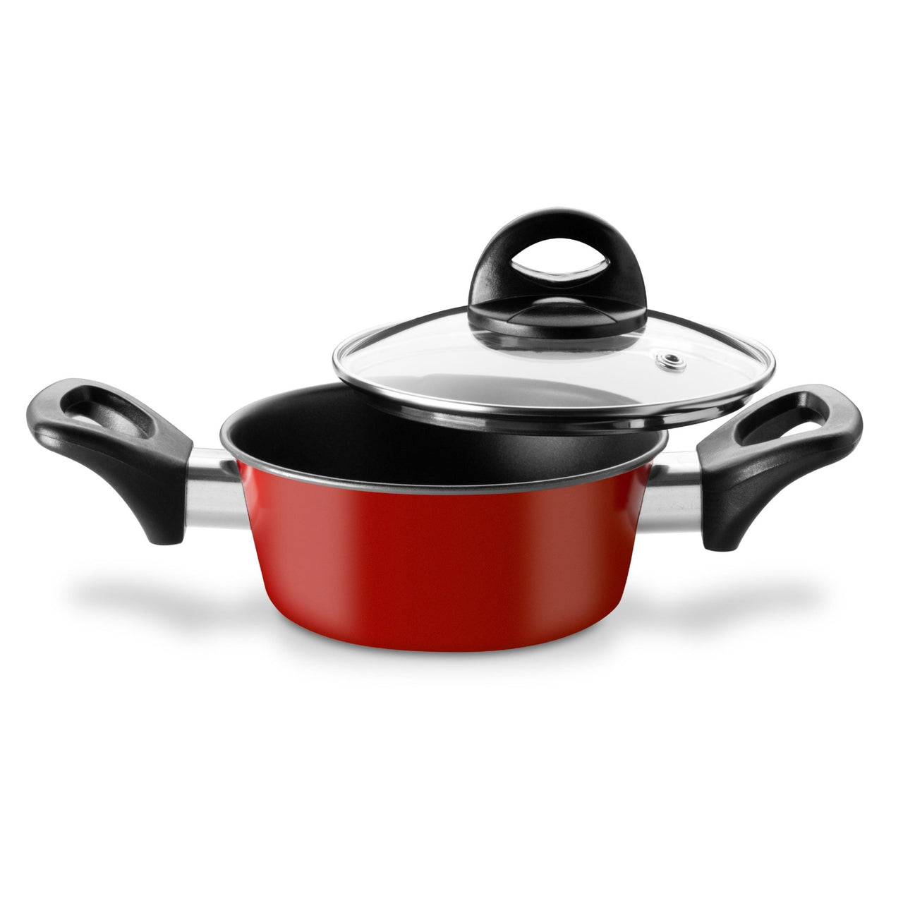 Batería de 5 Cacerolas de Acero de Carbono Antiadherente